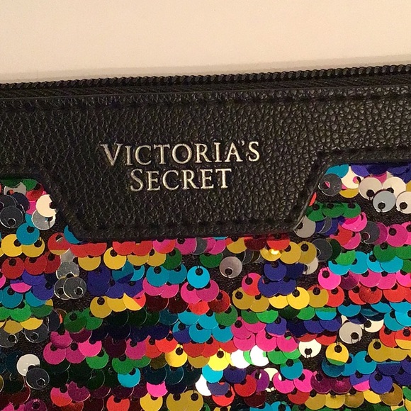 VICTORIA’S SECRET SEQUINS MAKE UP BAG - Picture 3 of 5